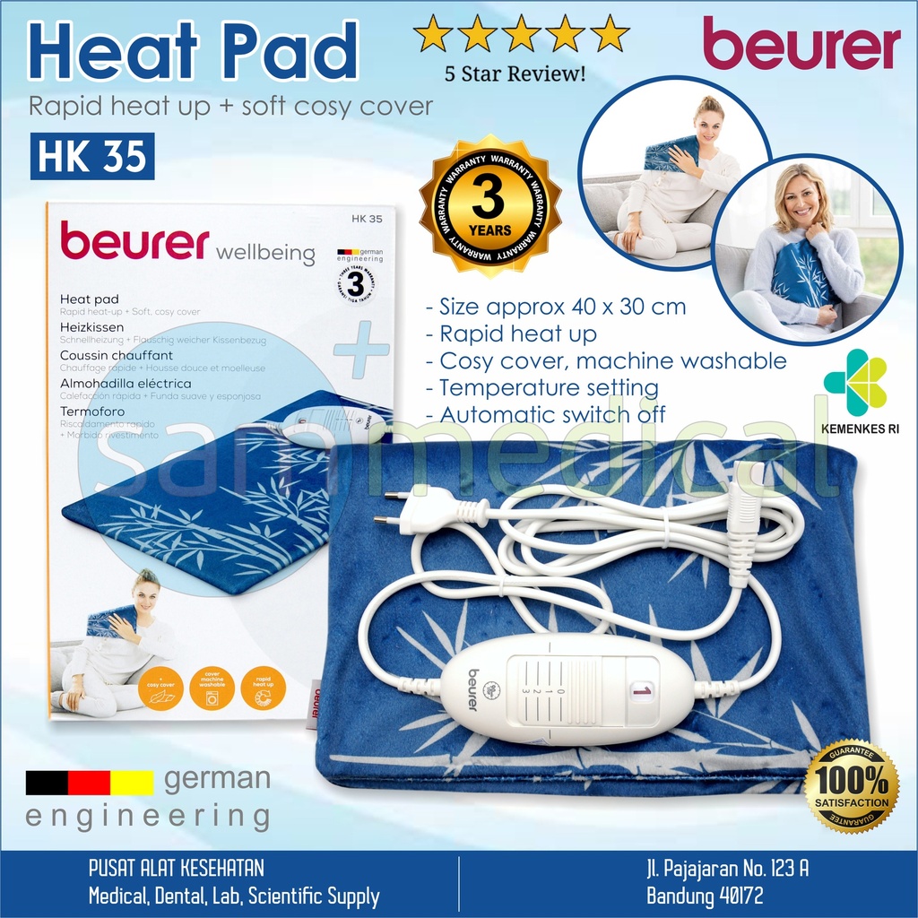Beurer Heating Pad HK 35 sam medical